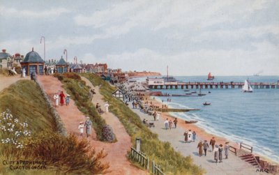 Cliff and Promenade, Clacton-on-Sea by Alfred Robert Quinton